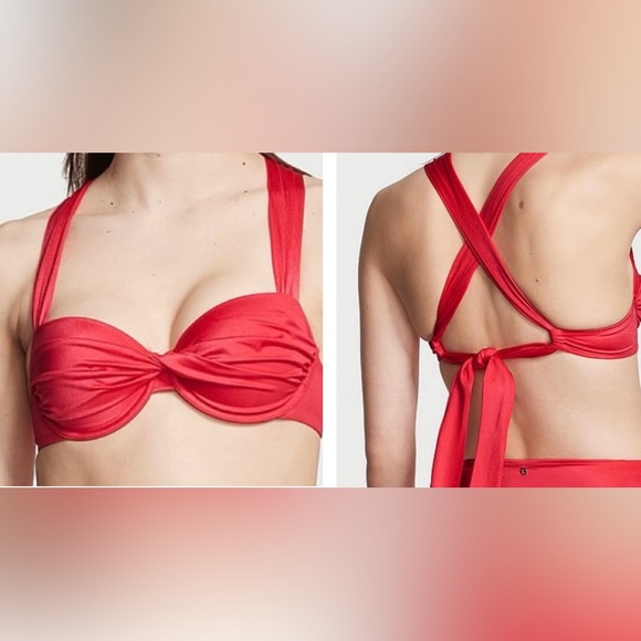 VICTORIA'S SECRET NWT Twist Balconette Bikini Top - Picture 1 of 5